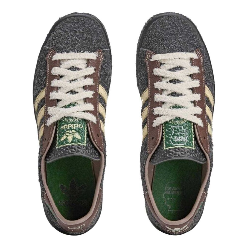 Adidas Unisex Adult Forrest Hills Suede Sneakers / Black - Picture 3 of 4